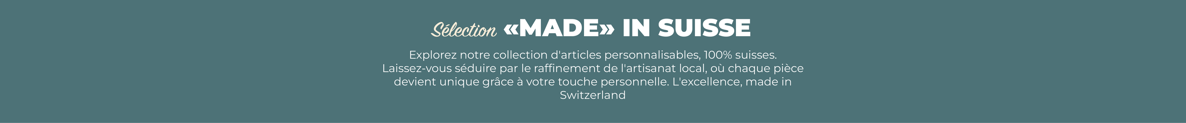 Articles Suisse