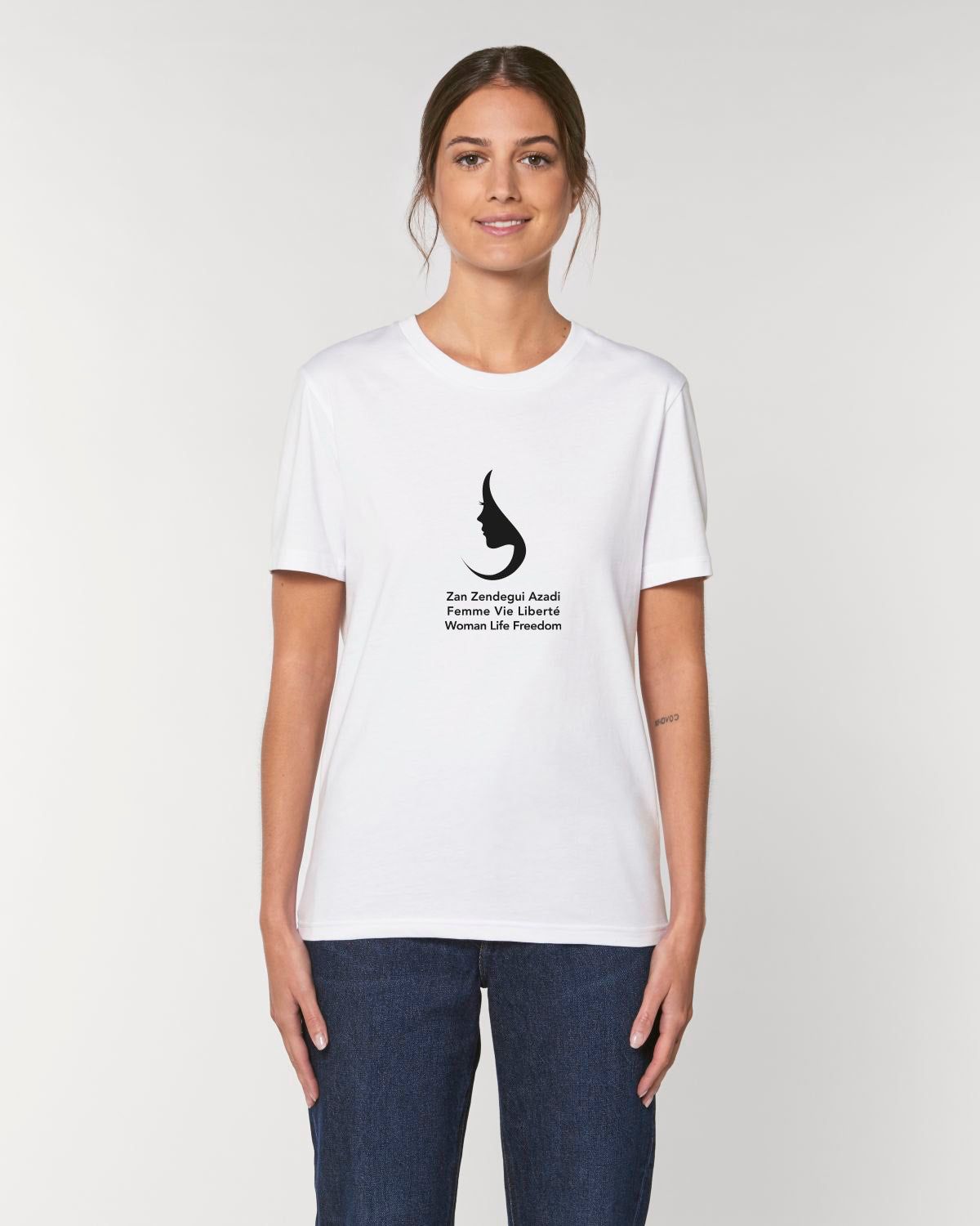 T -Shirt "Frau Life Liberty" - Frau