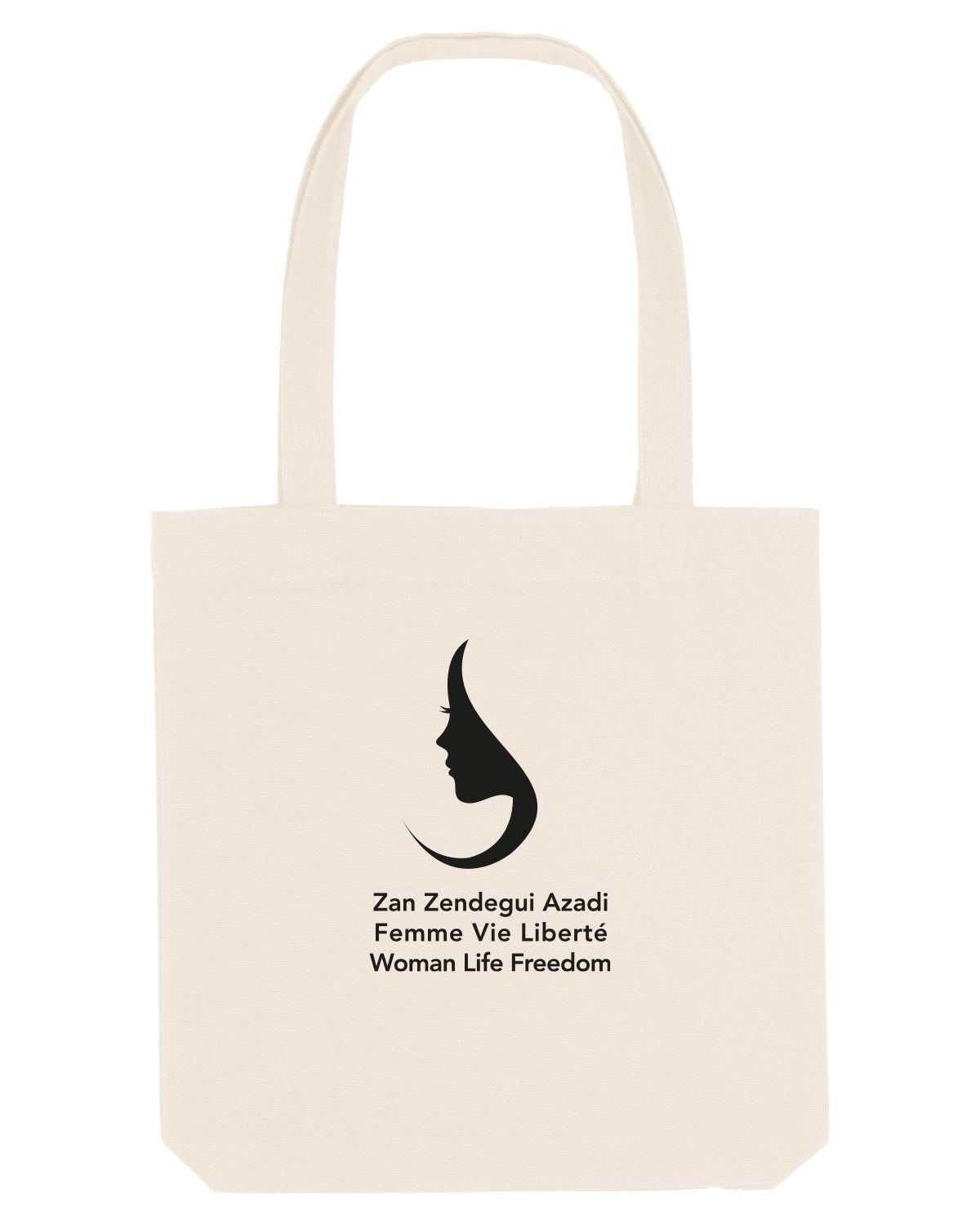 Tote bag "woman life freedom"