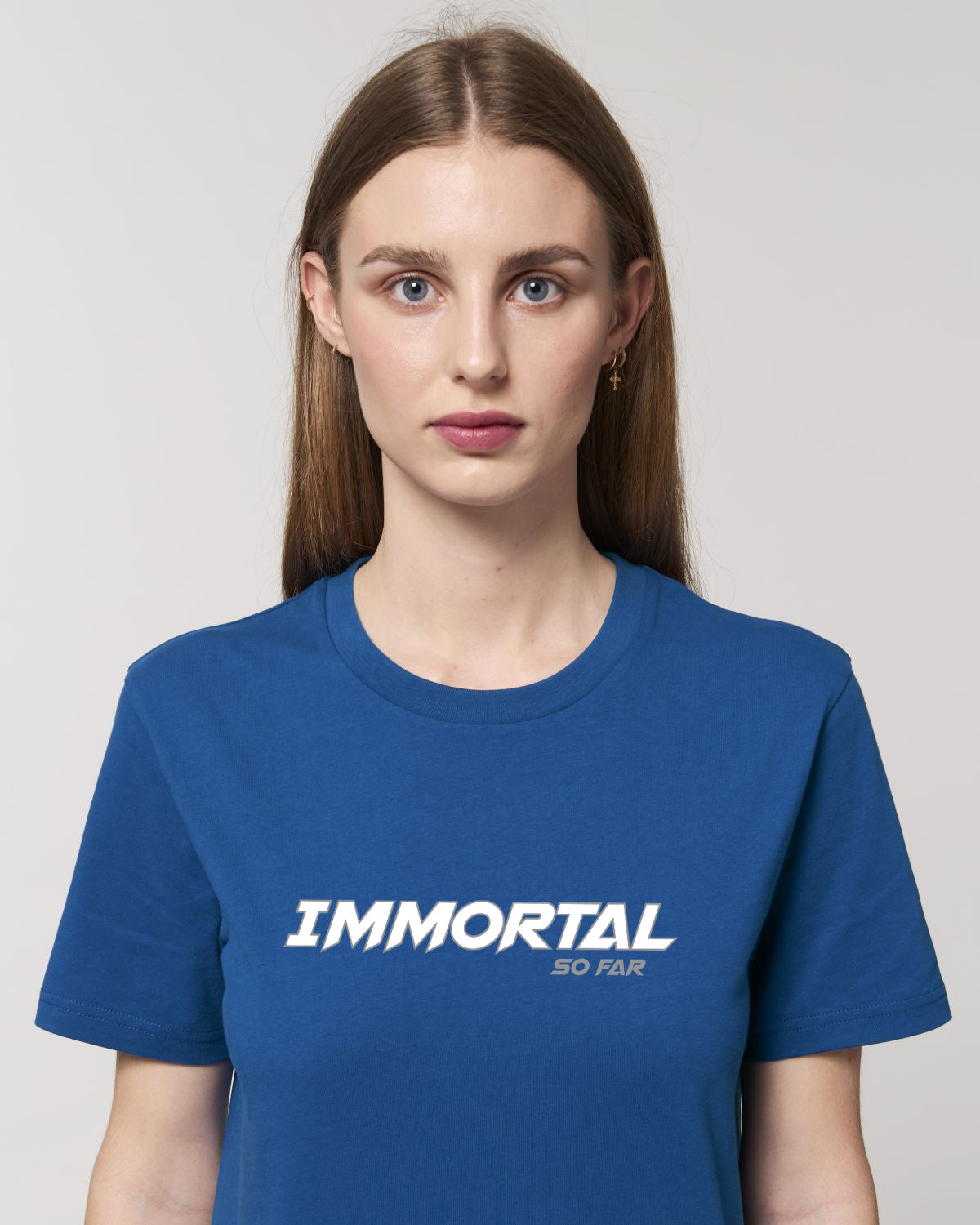 T-Shirt Femme IMMORTAL Bleu - DP