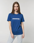 Blaue unsterbliche Frau T-Shirt - DP