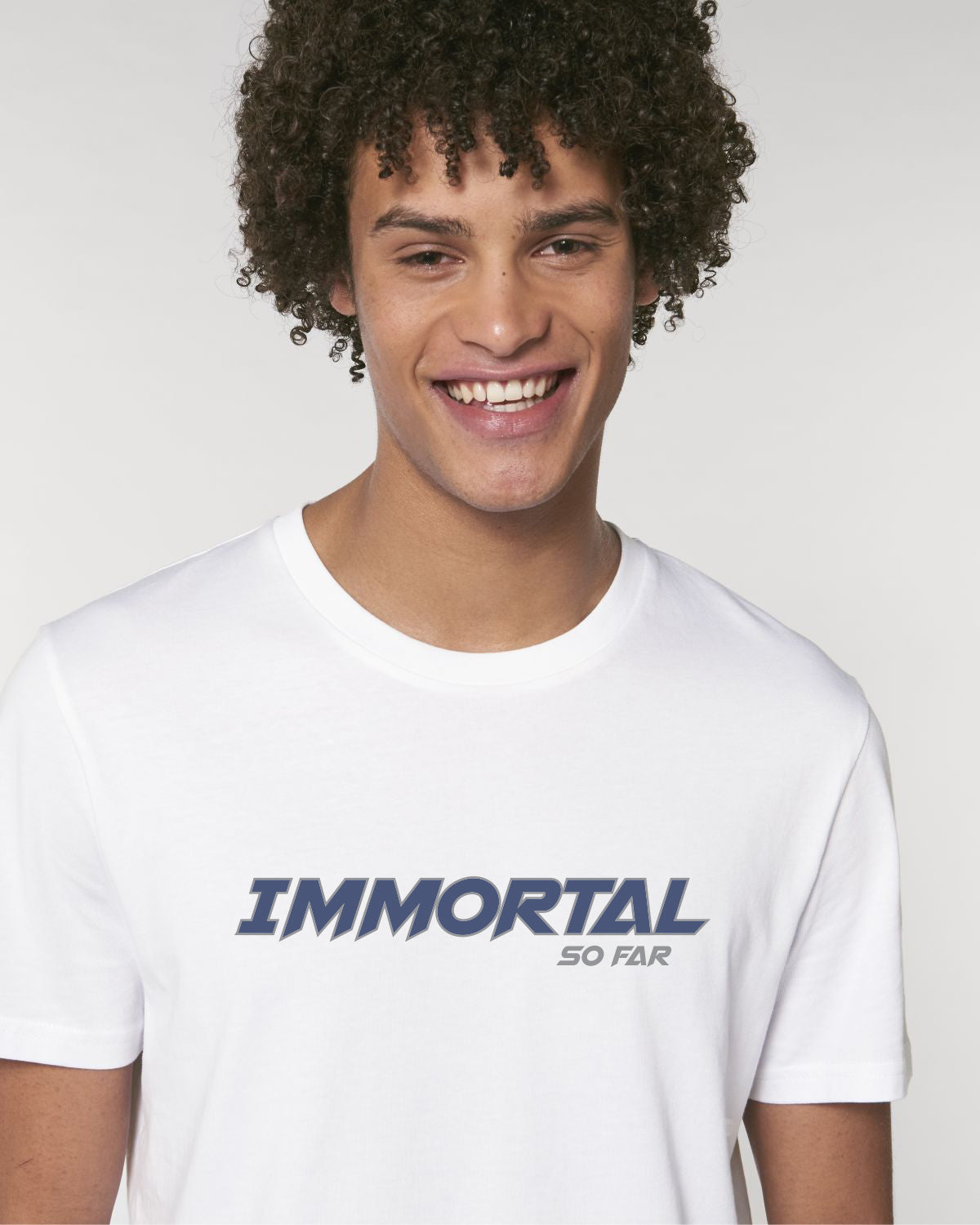 Camiseta de los hombres inmortales blancos - DP