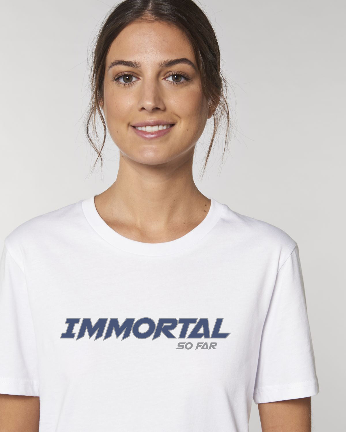 Camiseta Femme Immortal Blanc - DP