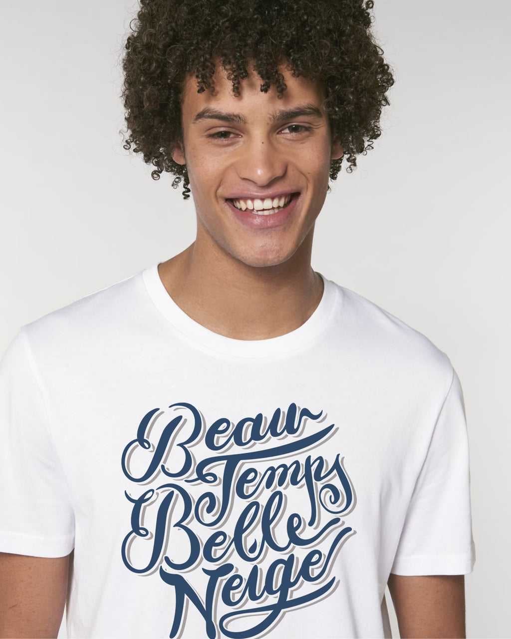 Weißes BTBN-Mann-T-Shirt - DP