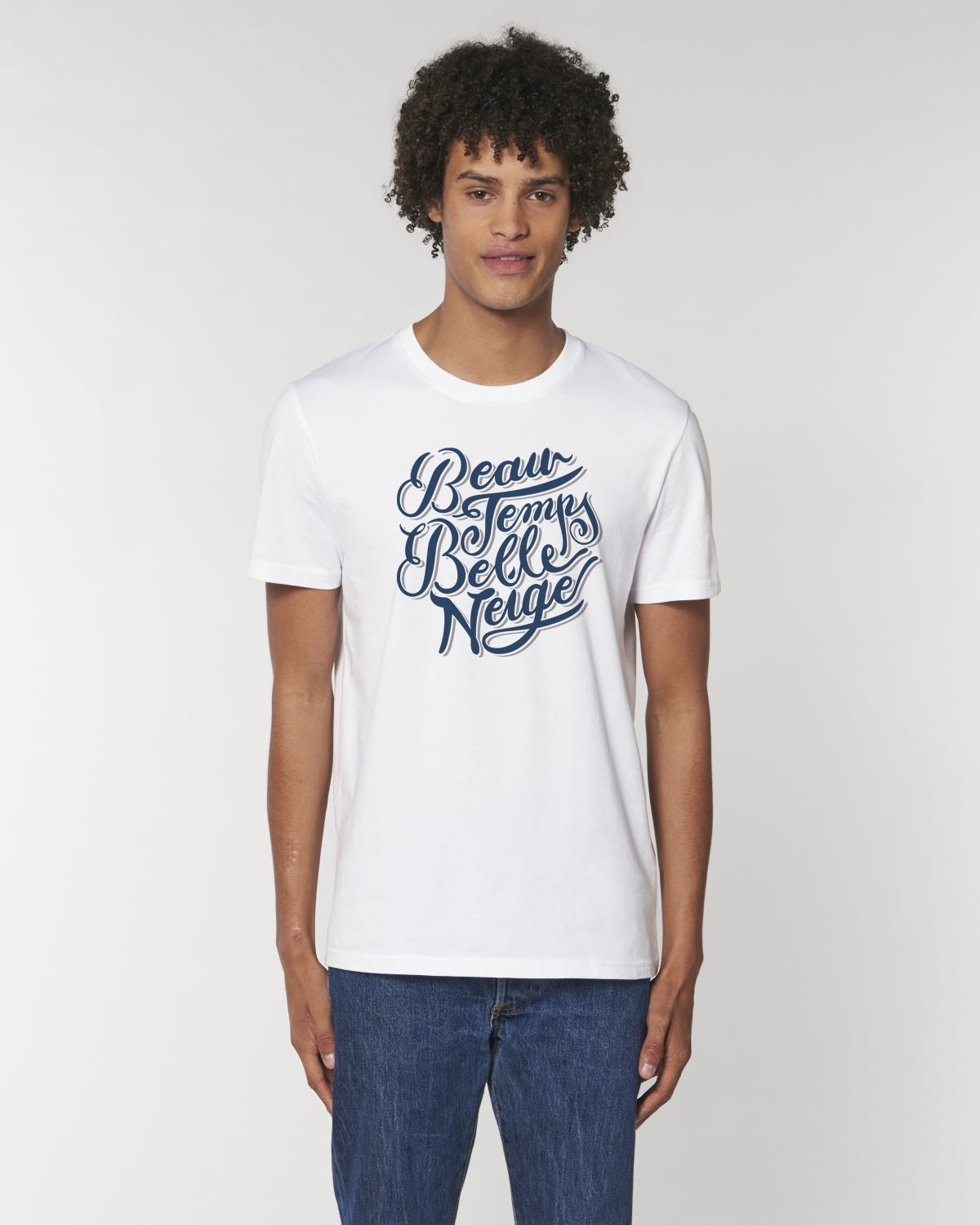 T-Shirt Homme BTBN Blanc - DP