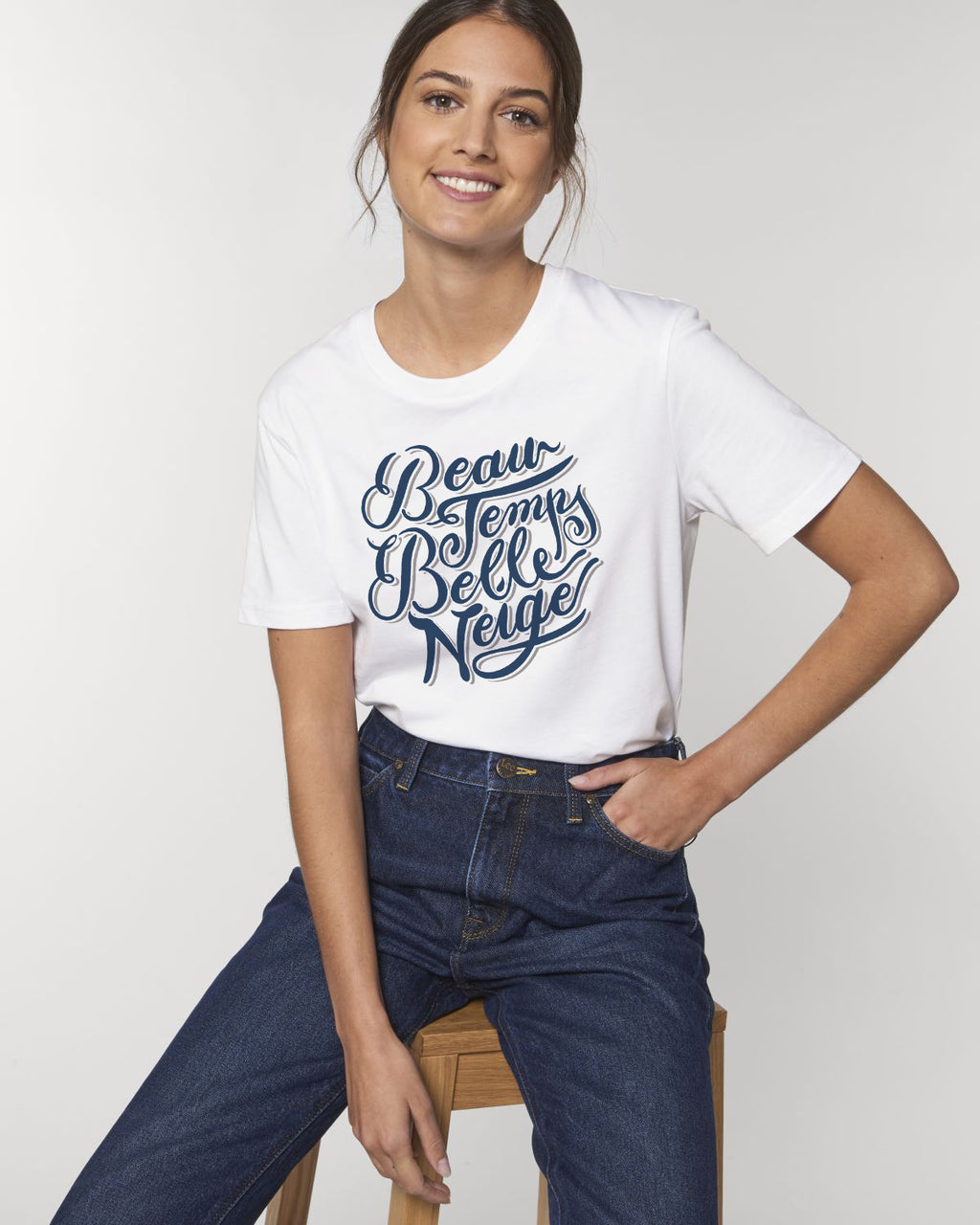 BTBN White Damen T-Shirt - DP