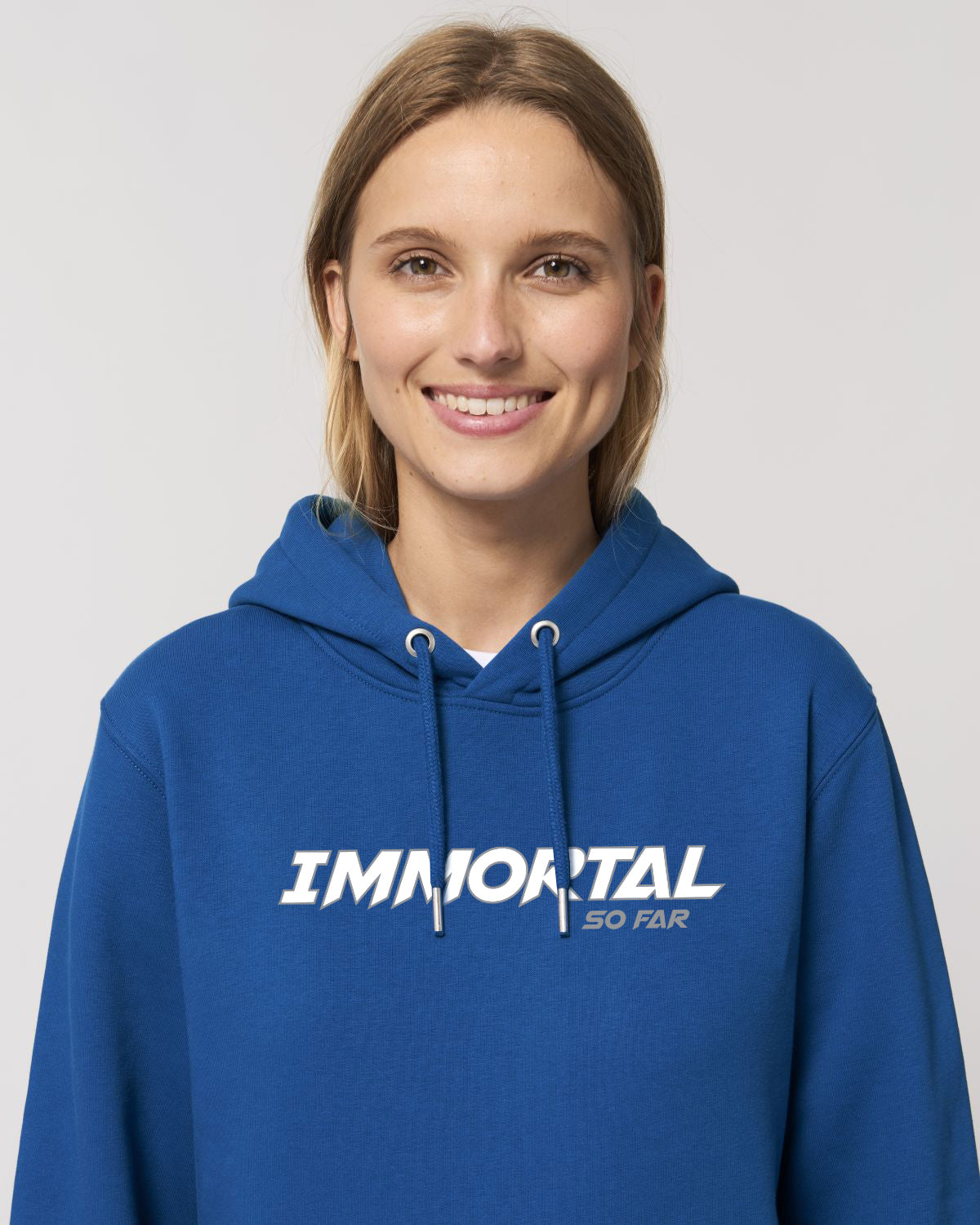 Blue Immortal Woman Hoodie - DP