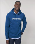 Hoodie männlich unsterblich blau - dp