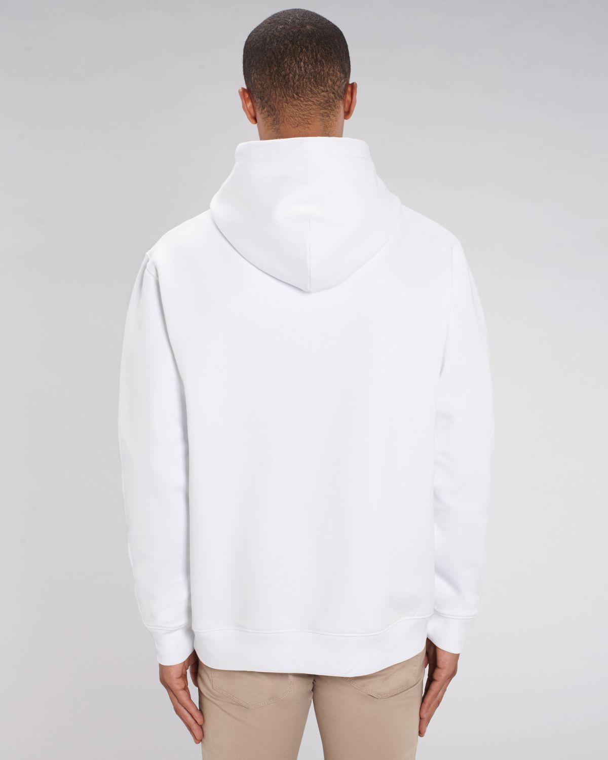 Hoodie Homme JUST SAY SNOW Blanc - DP