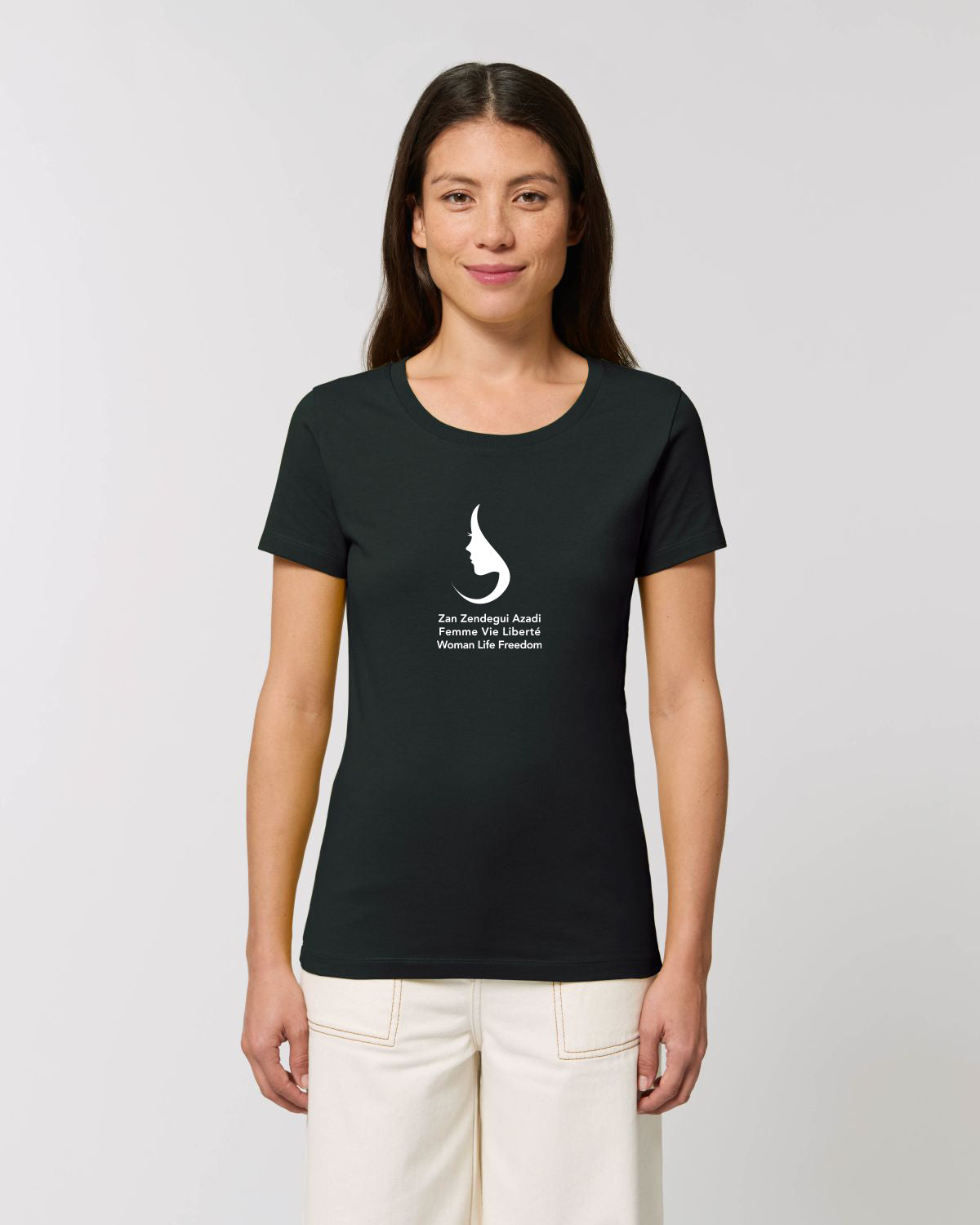 T -shirt "Woman Life Liberty" - Woman